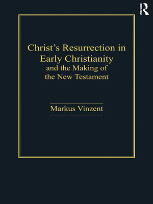 cover image of Christ's Resurrection in Early Christianity